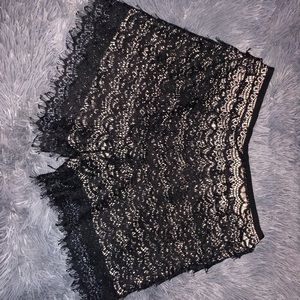 Cute black dress shorts